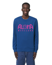 AMBASSADOR UNISEX RUNDHALS-SWEATSHIRT - MAJIOELLE BLUE